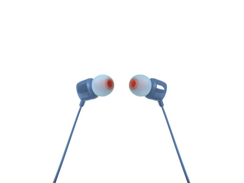 Słuchawki z mikrofonem JBL T110 Niebieskie