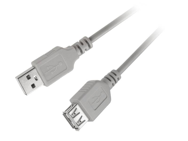 Kabel Przedłużacz USB 2.0 | AM - AF | 1m