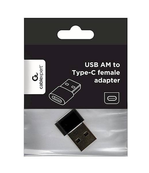 Adapter USB-A męski do USB-C żeński Gembird 