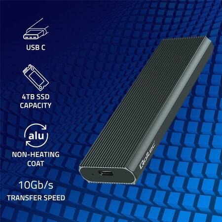 Qoltec Aluminiowa Obudowa USB na dysk M.2 NVMe