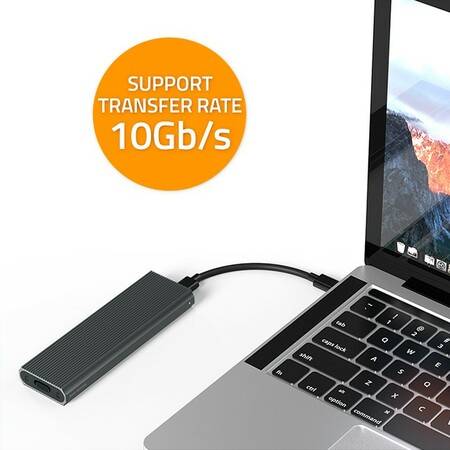 Qoltec Aluminiowa Obudowa USB na dysk M.2 NVMe