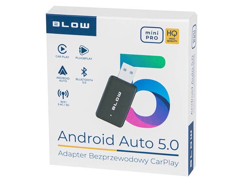 Adapter CarPlay / AndroidAuto 5.0 / BLOW mini PRO