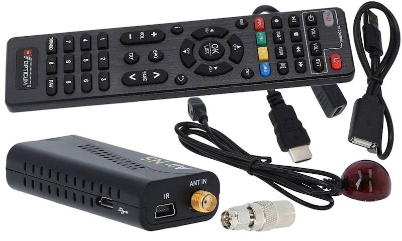 Tuner DVB-T2 OPTICUM AX AIR NS H.265