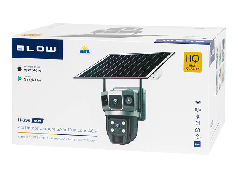 Kamera BLOW 4G PTZ 4MP H-396-AOV solarna