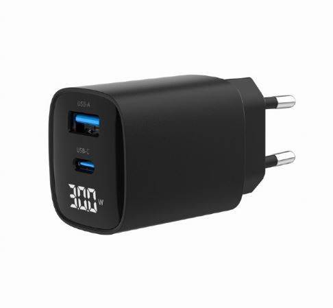 Ładowarka sieciowa Gembird USB A + C 30W QC 3.0