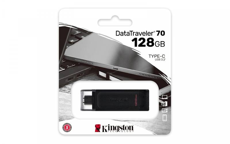 Kingston Pendrive DT70 128GB USB-C 3.2 Gen1