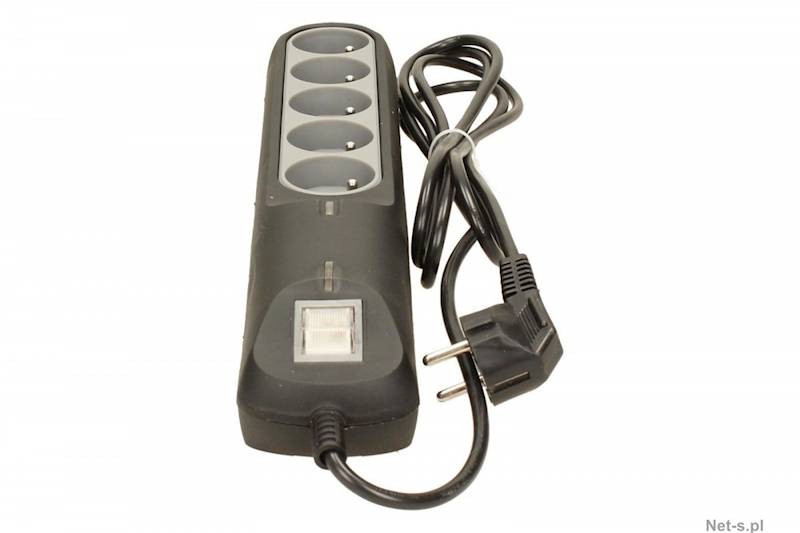 Listwa przeciwprzepięciowa Lestar LFT-2005 | 5m