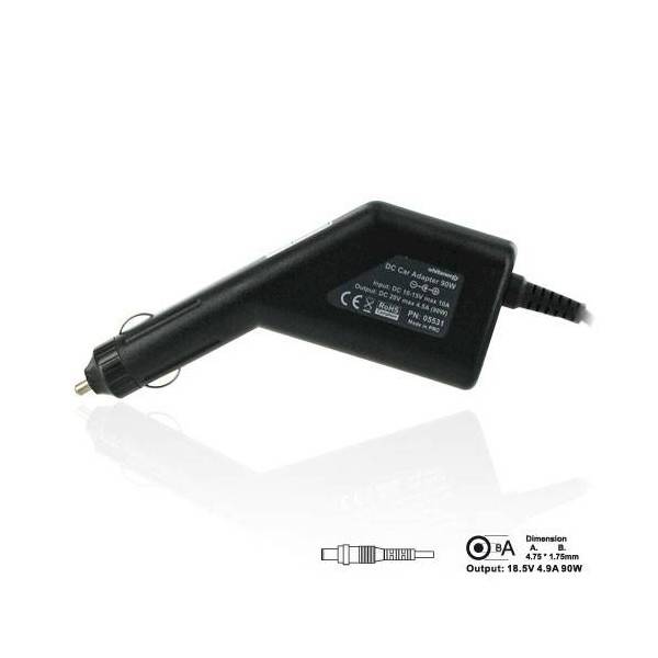 Zasilacz sam. Whitenergy 18.5V 4.9A 4.8x1.7 mm HP