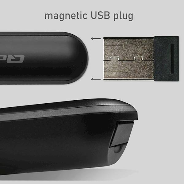 Qoltec Laserowy wskaźnik | Prezenter 4in1 | USB3.0