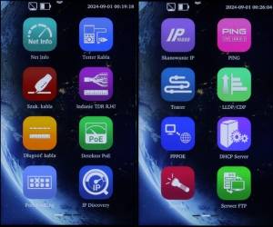 Tester sieci LAN RJ45 PoE kabli CS-NT64A 