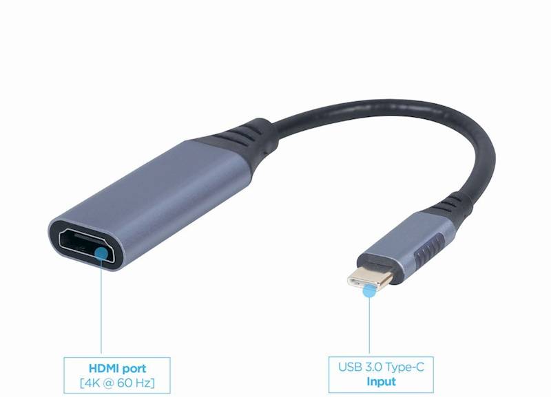 Adapter Gembird USB C - HDMI 4K 60Hz