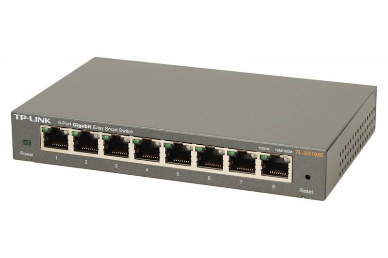 Switch TP-Link TL-SG108E SMART | 8x1Gb 