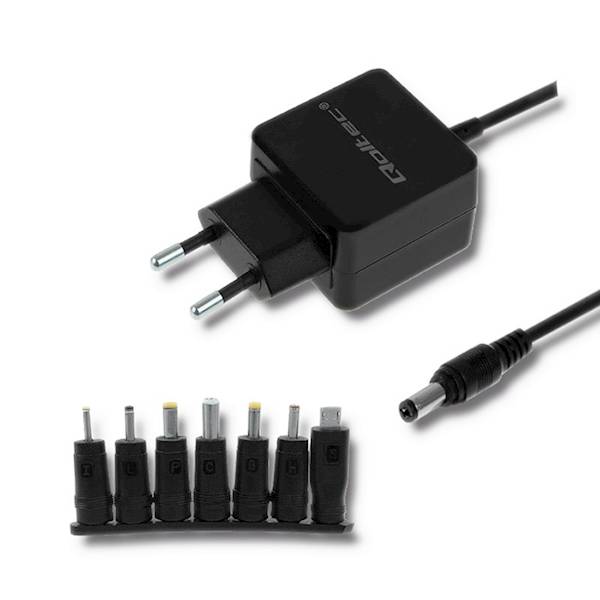 Zasilacz uni. siec Qoltec 5V 15W | 3A | 7 wtyczek