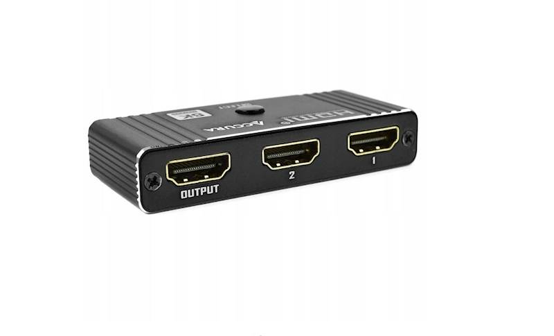 Accura switch/splitter z pilotem HDMI 8K60Hz