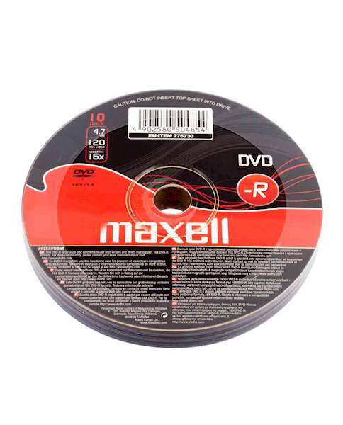 Płyta MAXELL DVD-R | 4,7GB | 16x | 1szt.