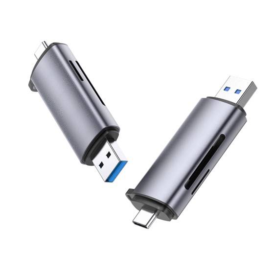 Ugreen czytnik do kart SD/micro SD USB + C CM185