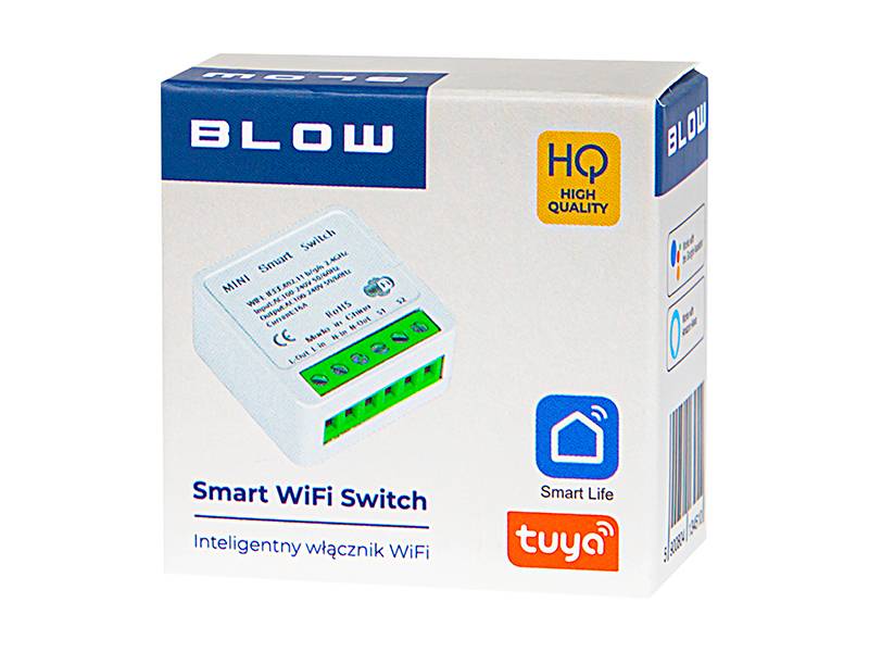 Inteligentny włącznik dopuszkowy sterowany WiFi