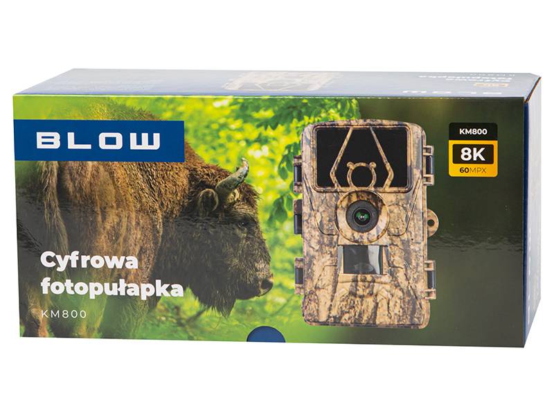 Kamera myśliwska BLOW KM800 Fotopułapka 8K