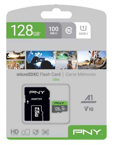 Karta pamięci PNY Elite MicroSD 128GB A1