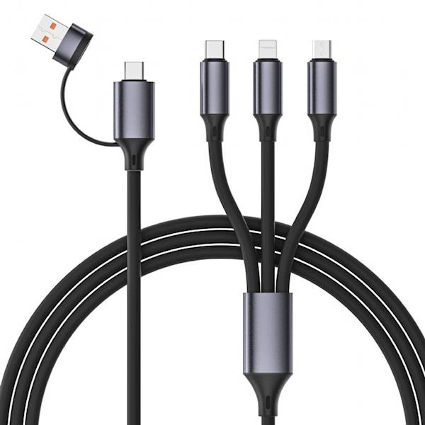 Kabel USB 4w1 USB A+C Gembird 1.5m