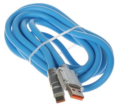 Kabel wtyk USB A - wtyk USB Typ C | 2m | 
