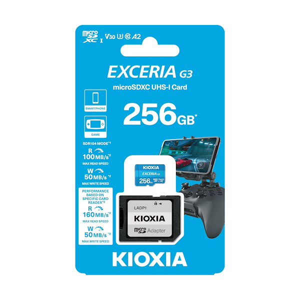 Karta pamięci microSD 256 GB UHS-I U1 Kioxia 