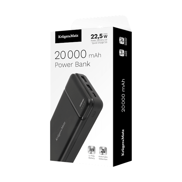 PowerBank Kruger&Matz 20000 mAh QC PD