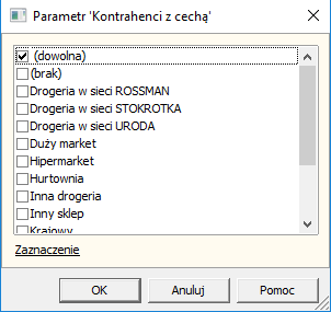 012. Informacje o klientach - płatności (cecha kontrahenta)