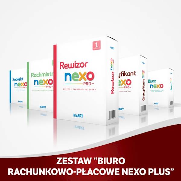 Zestaw Biuro rachunkowo-płacowe nexo PRO PLUS