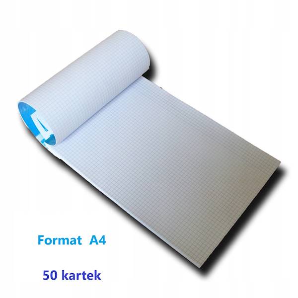 blok listowy A4 - 50 kartek