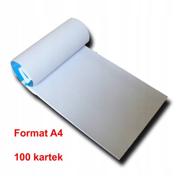 blok listowy A4 - 100 kartek