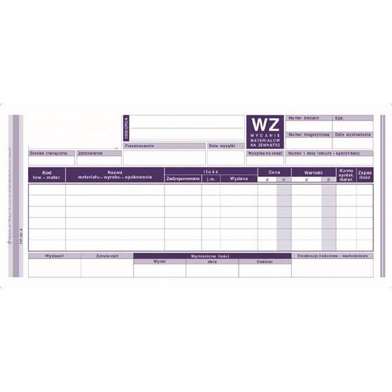 druk WZ 1/3 A-4                              351-8