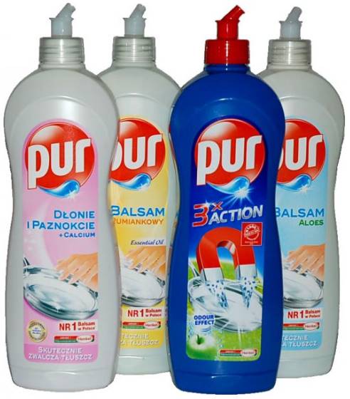 płyn do mycia naczyń PUR 750ml