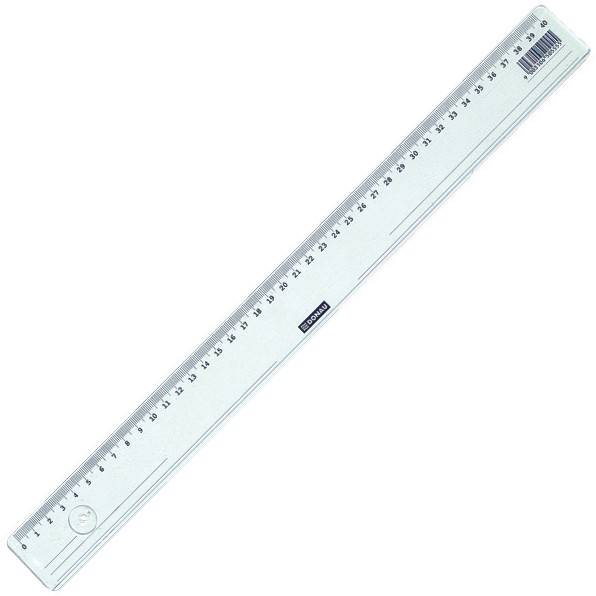 linijka 40 cm plastikowa