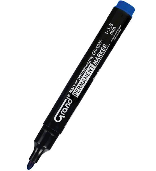 marker Grand GR-103R niebieski okr. końcówka