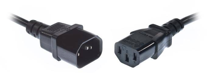 kabel zasilający - przedł.1.8 m IEC320 C13 C14 UPS