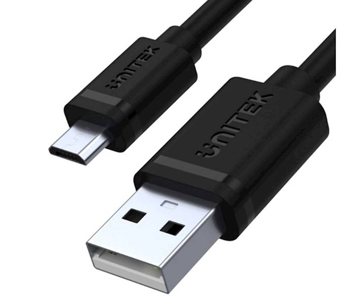 kabel USB / micro USB  M/M 1.0m Unitek Y-C451GBK