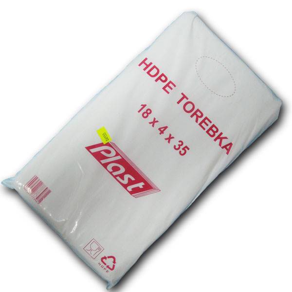 torebki foliowe HDPE 18/4/35 6 mikron   78876