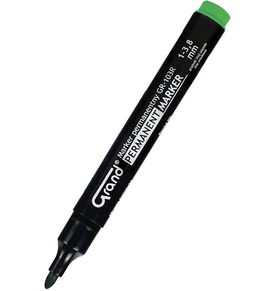 marker Grand GR-103R zielony okr. końcówka