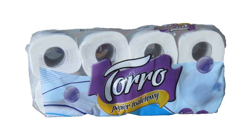 papier toaletowy 8 rolek, 3 warstwy, 150 listków
