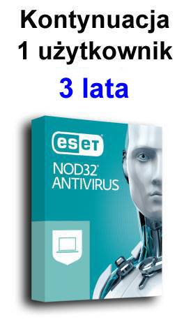 program Antywir. Eset Nod32 1st./3 lata kont.