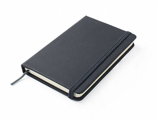 notes A6 z gumką linia / 80 kartek