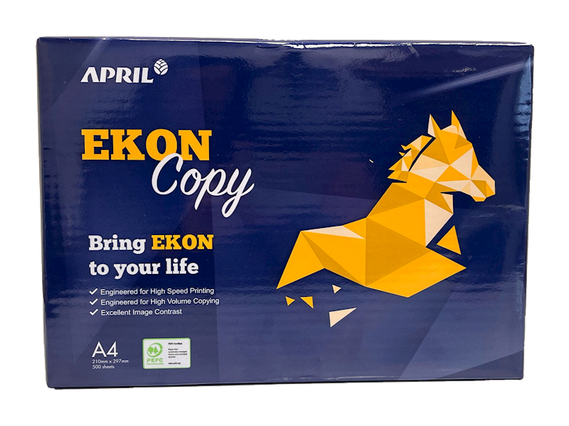 papier ksero  EKON COPY A4/75 (cena 5ryz-2.500ark)