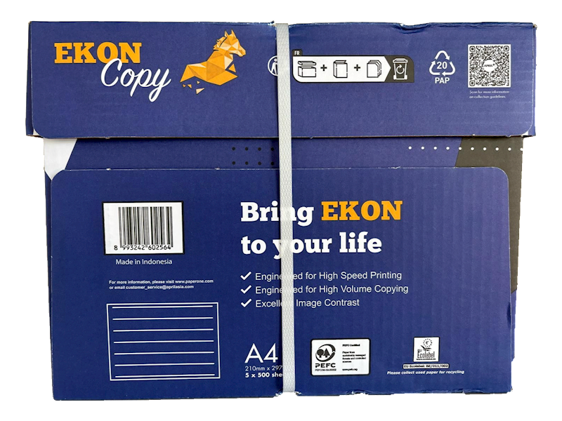 papier ksero  EKON COPY A4/75 (cena 5ryz-2.500ark)