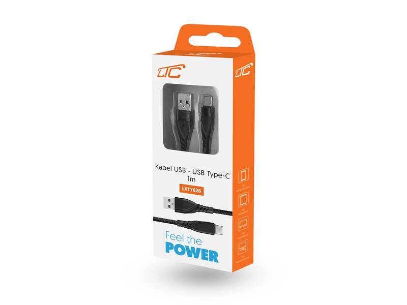 kabel USB 2.0 - USB Type-C 1m 