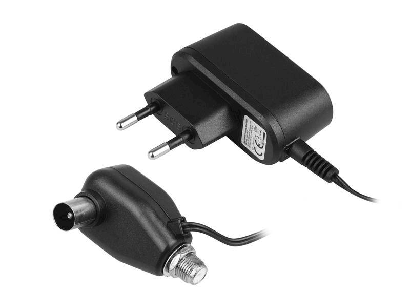 TV zasilacz antenowy 12V z gn. F