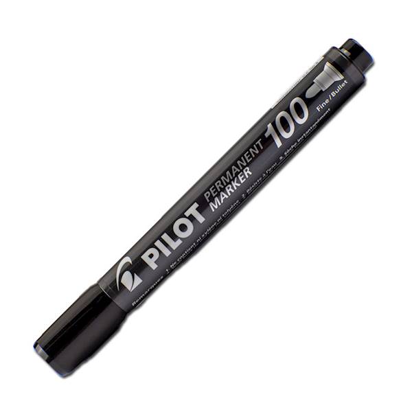 marker PILOT SCA-100  czarny permanentny