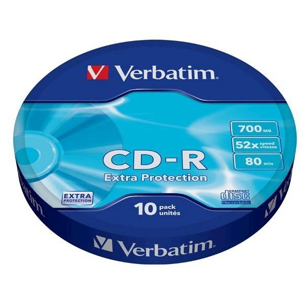 płytka Verbatim   CD-R 700 MB     softpack 10szt