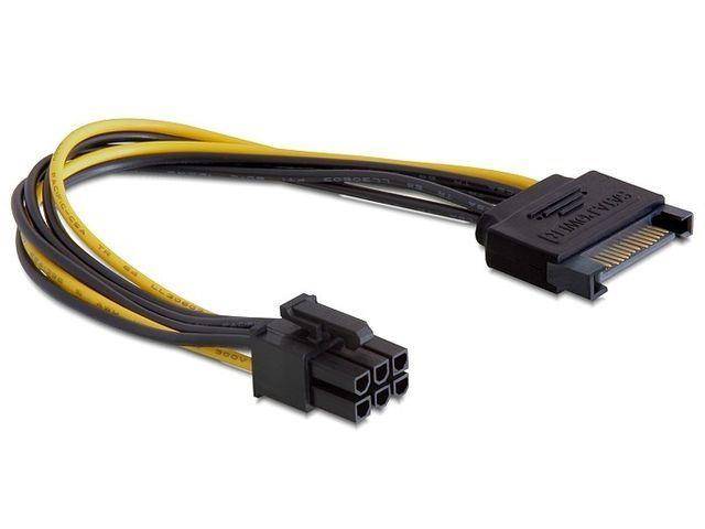 kabel zasilania VGA SATA/6PIN BTX
