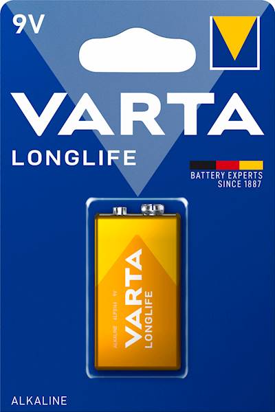 bateria LR-9 VARTA 6LR61 9V LongLife